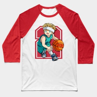 2 Year Old Basketball Player Happy Birthday Toddler Baseball T-Shirt